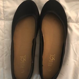 Black flats